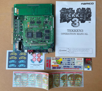 TEKKEN 3. 1996 NAMCO Original Pcb. Arcade Shmups Jamma Neo-Geo MVS AES.
