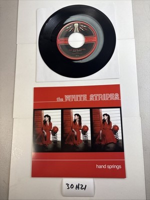White Stripes Hand Springs Red Death At 6:14 7  45 Record TMR141 Third Man 29H21