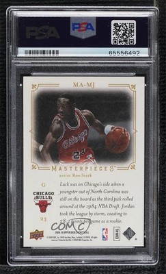 2009-10 Upper Deck - Masterpieces Michael Jordan #MA-MJ for