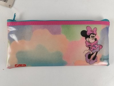 Vintage School Case Minnie Mouse Wizard Herlitz Disney Pencil Holder 20Cm