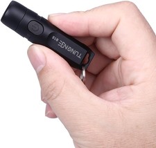 Rechargeable Keychain Flashlights, 650 High Lumens EDC Pocket Flashlights, Mini