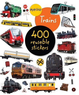 Eyelike Stick*rs: Trains Workman Publishing Broschüre Workman Kids Englisch 2021