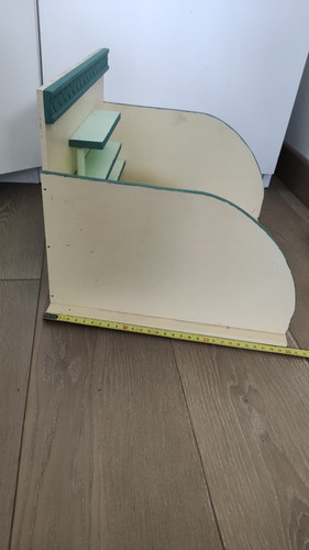 Mercatino/ Ambiente/ casa delle bambole, legno,,Vintage - Foto 6 di 6