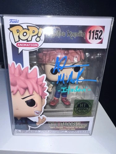 Jujutsu Kaisen Yuji Itadori #1152 Autographed Signed anime sukuna funko