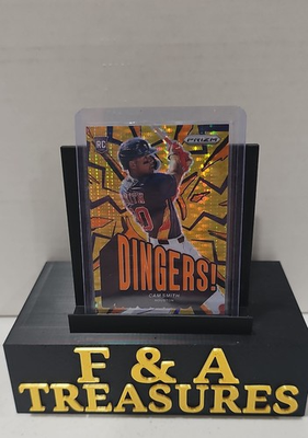 #ad 2025 Panini Prizm Dingers Cam Smith Cam Smith #20 Orange Pulsar Prizm 333 399 $4.99