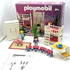 VTG Playmobil 5312 Children's Bedroom Victorian Mansion Set Incomplete READ