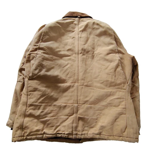 Vintage 90s Carhartt Artic C03 Quilted Brown Duck Jacket Men's XL Made in USA image 11