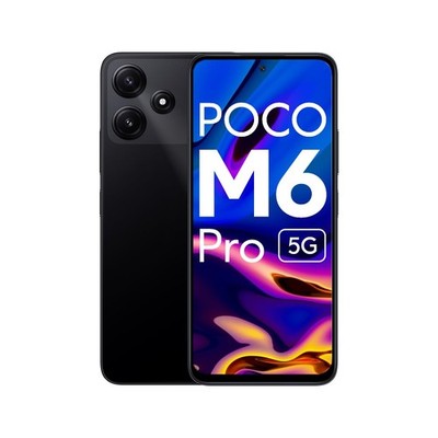 Poco M6 Pro 5G (Power Black, 4GB RAM, 128GB Storage)