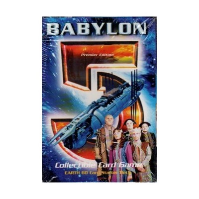 Precedence Pub Babylon 5 CCG Premier Ed - Earth Starter Deck VG+/EX