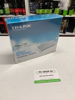 TP-Link 8-Port-10/100Mbit/s-Desktop-Switch TL-SF1008D