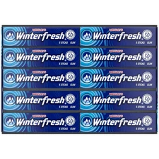 Winterfresh Wrigley's Chewing Gum, 5 Sticks Per Pack (Pack of 40) - 2 BOXES