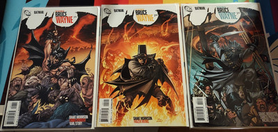 Batman: The Return of Bruce Wayne #1-3 (2010) DC Comics - 3 Comics (Reader Copy)