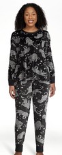 Joyspun Women  s Stretch Velour 2-Piece Pajama Set NWT XS 0-2 