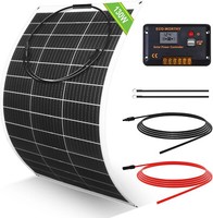 130W 260W Flexibel Solarpanel Solarmodule Kit Solaranlage Mono Wohnmobil Boot Rv