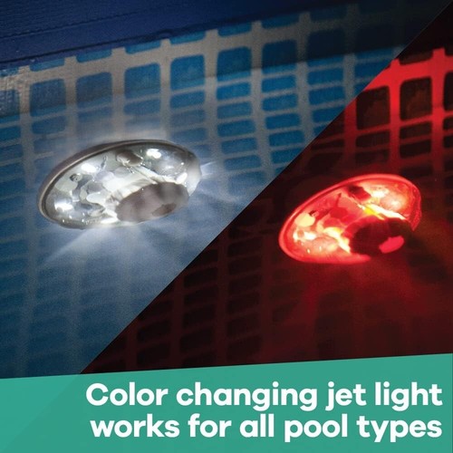 Luce Jet Ritorno Cambia Colore Piscina Per Tutte Le Piscine GIOCO Estate Divertente Gioco Acqua - Foto 3 di 6