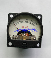 SO-39 100mA  VU panel meter with backlight for Tube amplifiers CD players