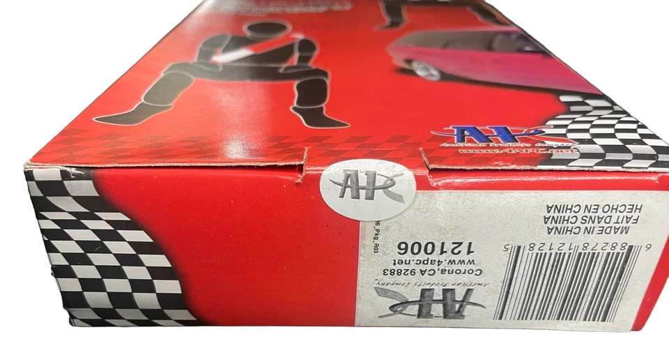 Nuevas almohadillas para cinturón de seguridad vintage APC Dodge Racing, azul 2002/2003 sin abrir Foto 2 de 4