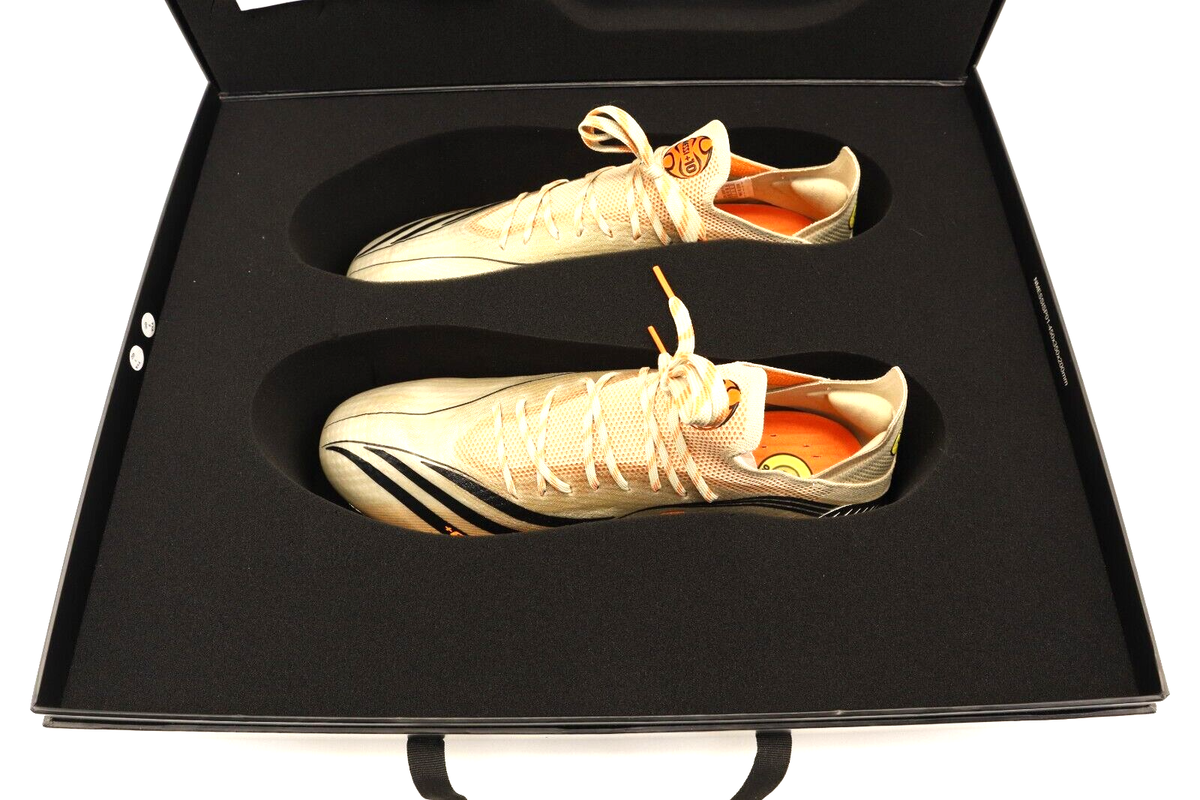 Adidas Mens X Speedflow Messi.1 FG GX0216 Gold Soccer Cleats Us