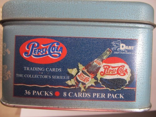 Pepsi Cola Serie Tin Card Box Dart Trading Cards Sammler Serie 36 Packungen - Bild 4 von 8
