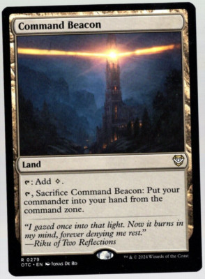 Command Beacon 0279 Non Foil Rare Outlaws of Thunder Junction MTG NM