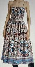 RHODE KATRINA DRESS NEW WITH TAGS. INDIGO JUNGLE SIZE 4