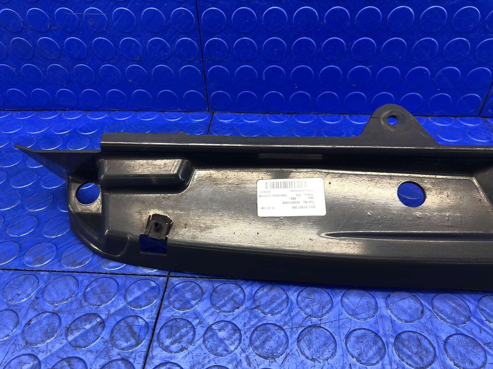LAMBORGHINI GALLARDO OEM FRONT RIGHT FENDER TRIM PANEL INSERT 400821180
