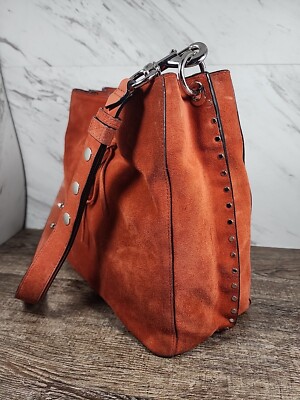 ☆RARE☆ ~Rebecca Minkoff Darren Small Studded Shoulder Bag~☆RUST