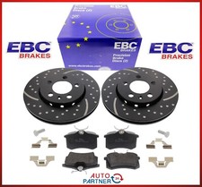 EBC für Audi S3 TT Golf R32 Jubi Turbo Groove Bremse Bremsscheiben Ø256mm hinten
