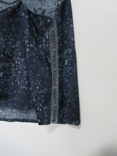 Camisola La Perla Tree of Life Azul Floral Talla Pequeña *NUEVA CON ETIQUETAS* - Imagen 4 de 7