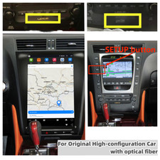 Radio estéreo para automóvil GPS navegación DSP Carplay para LEXUS GS 300 350 460 2006-2011
