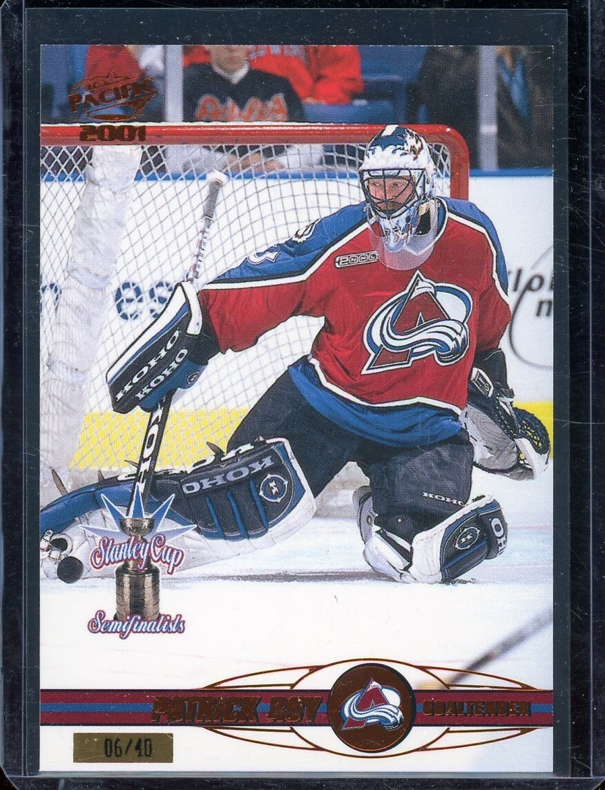 2000-01 Pacific Copper #120 Patrick Roy 06/40