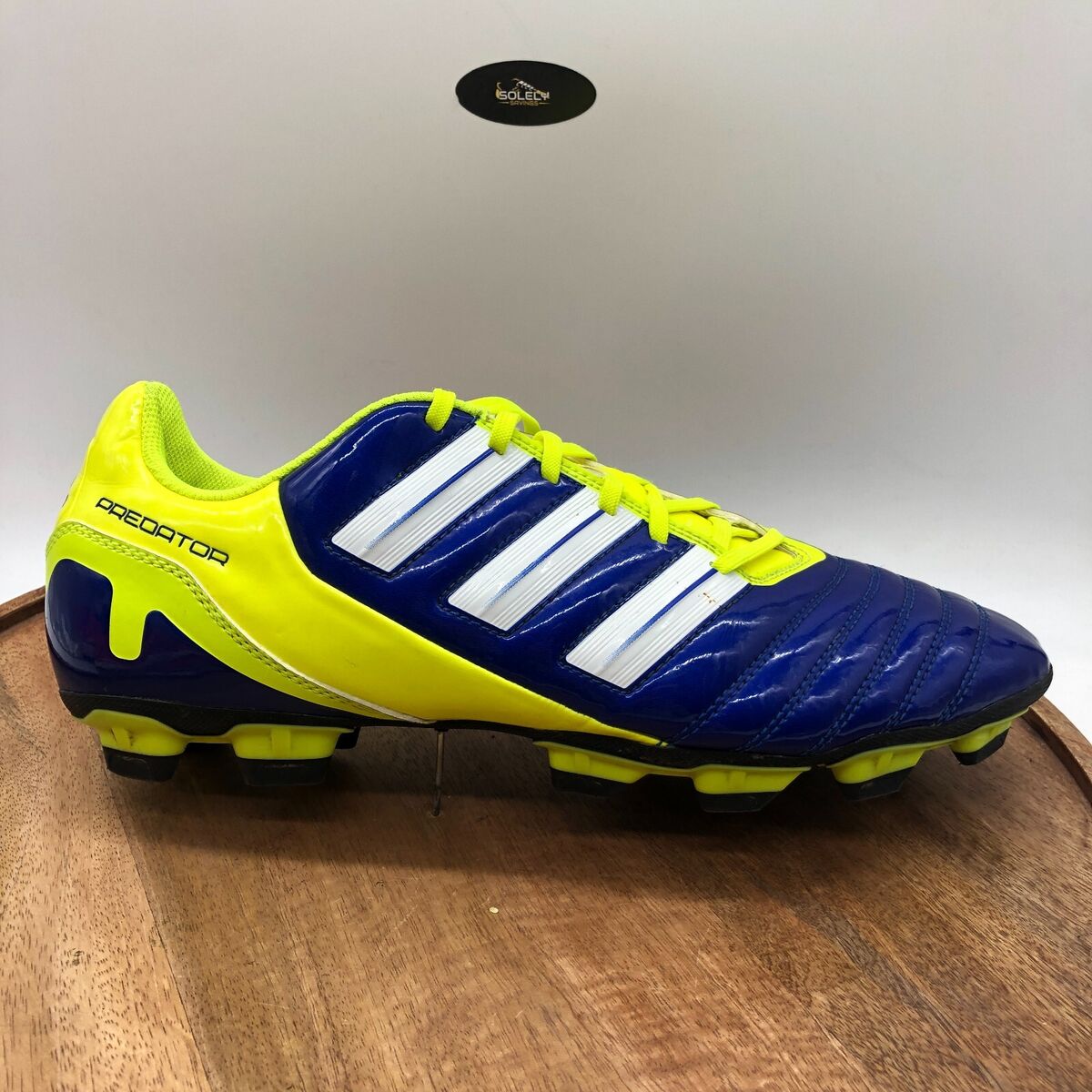 Adidas Predator Absolute David Beckham Blue Yellow Soccer Adidas Predator Absolute David Beckham Blue Yellow Soccer