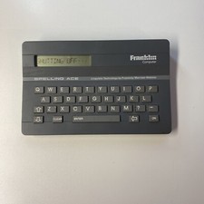 VTG 1987 FRANKLIN COMPUTER SPELLING ACE ELECTRONIC Model SA-98 TESTED WORKS