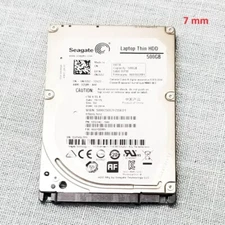 Seagate 500 GB 2.5" SATA 5400 RPM Hard Disk Drive 7mm HDD Tested Functional