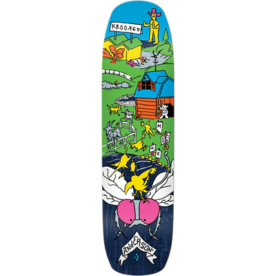 KROOKED - GUEST DECK! MIKE VALLELY ♯2 KROOKED - GUEST DECK! MIKE VALLELY ♯2 Krooked Mike Skateboard
