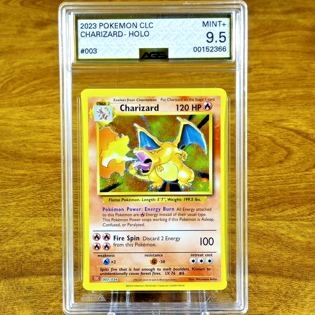 英語版初期　pokemon Charizard リザードン　holo CGC 8 Charizard Generations Holo RC5 Radiant English Pokemon