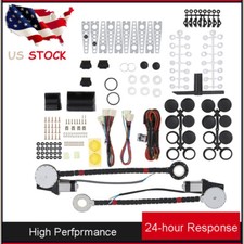 Universal Electric Power Window Lift Regulator Conversion Kit Pickup 2 Door New