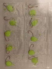 10 Slow Death Hook Crawler Harness w/Quick Change & Chartreuse Spinner 48”