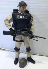 21st C. Toys America’s Finest SWAT SHARPSHOOTER , Sherrifs Dept , 1:6 Figure 12”