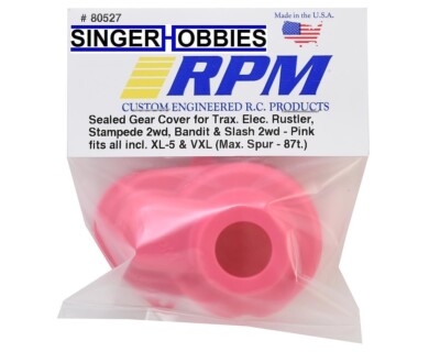 。 RPM 80527 Traxxas Gear Cover (PINK) (XL-5/VXL) SLASH/STAMPEDE