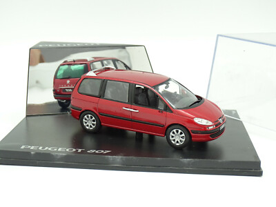 Modèle Réduit 1:43 Norev Peugeot 807 Rouge - Occasion, En Métal - Collection Ou Jouet