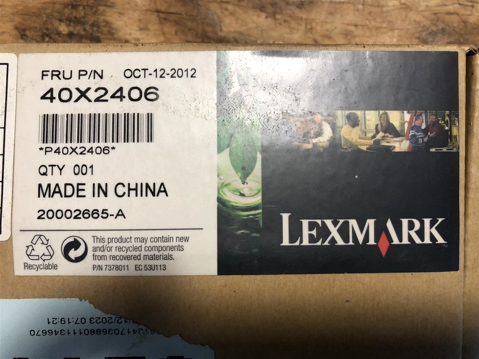 40X2406 X340 ADF Input Tray Assembly For Lexmark Model #P40X2406 Ref #20002665-A - Image 3 of 3