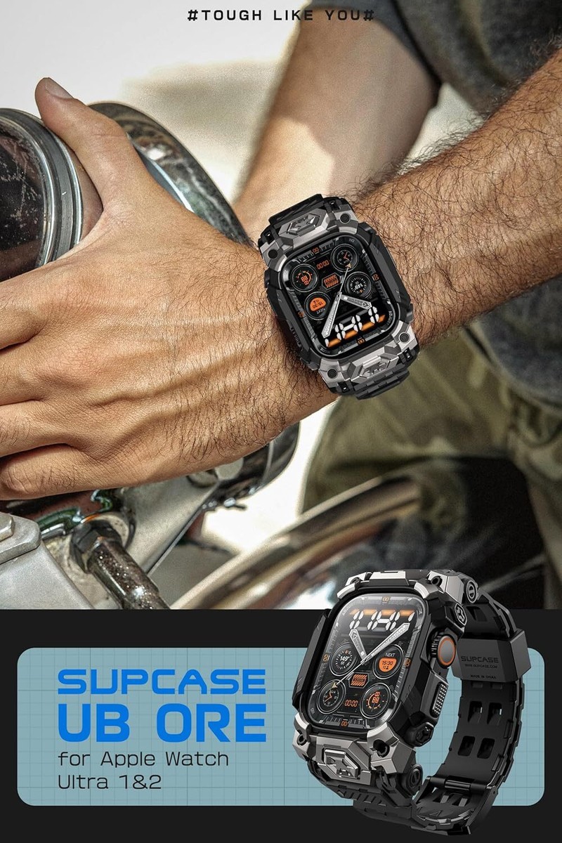 スマホアクセサリー Apple Watch Ultra 1 For Apple Watch Ultra 2/1 SUPCASE Sport Men Bumper Case w