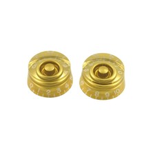 4 Gibson Style Speed Knobs Gold fit Les Paul USA