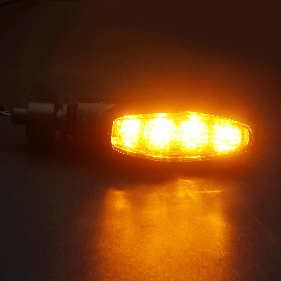 Señales de giro LED para Triumph Speed Street Triple S Tiger 1050 800XC Daytona 675R Foto 3 de 4