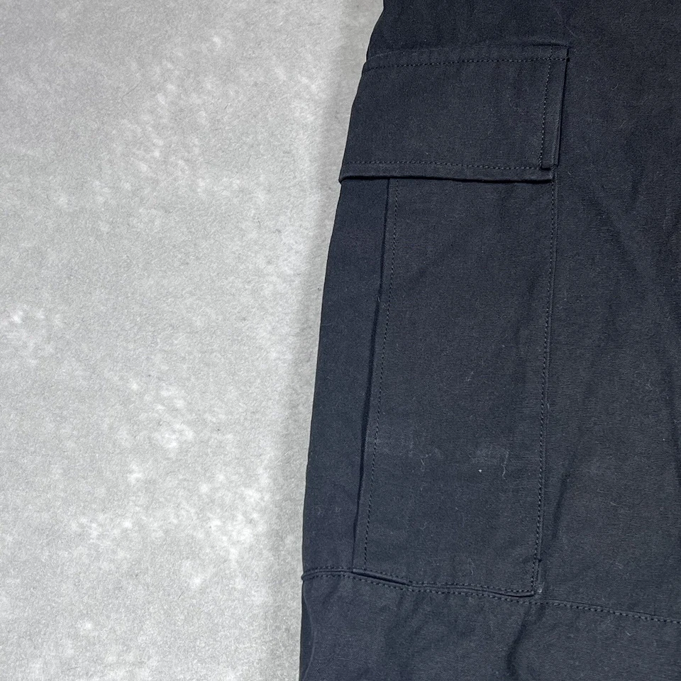Pantalones cargo DOPE utilitarios para hombre talla XXL 100 % algodón negro exterior 2XL 44x31 Foto 4 de 4