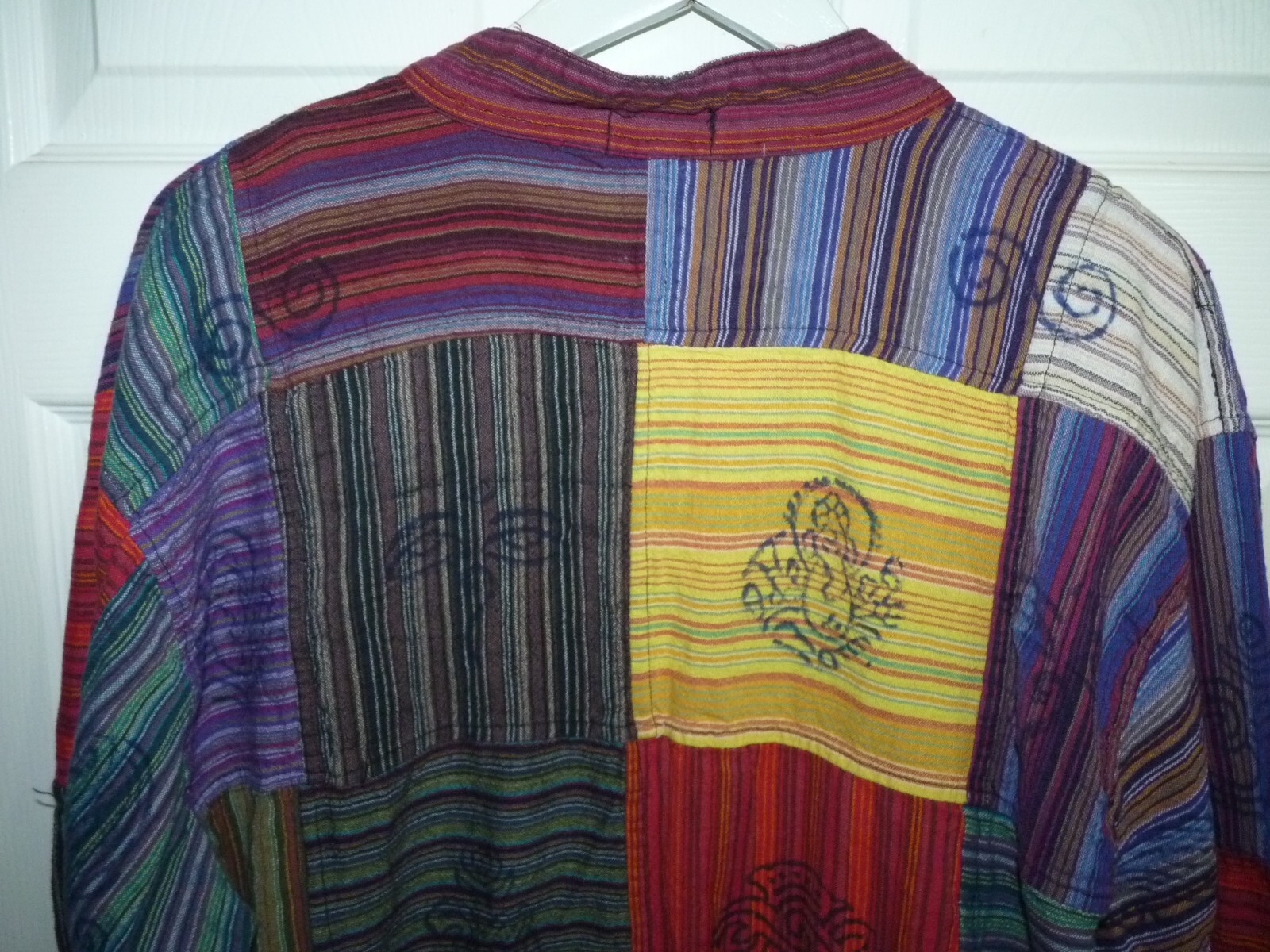 Cheri Multicoloured Patchwork Shirt Size 3XL  Nep… - image 6