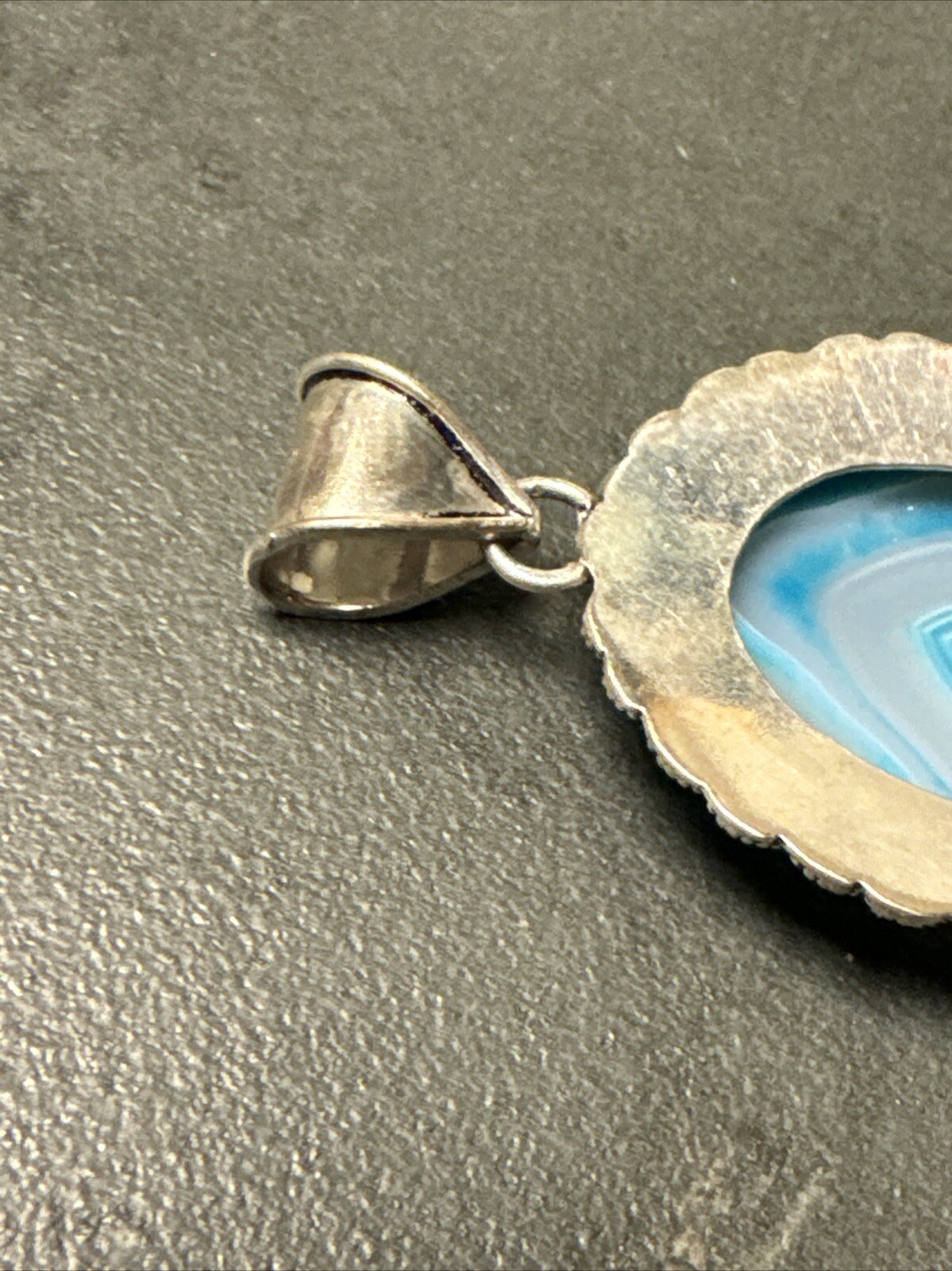 Gorgeous Large Statement 925 Sterling Silver Blue… - image 9