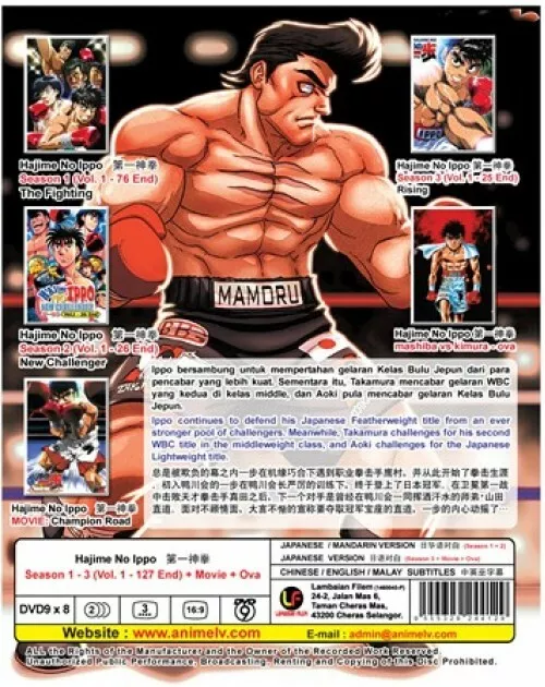 Review: Hajime No Ippo Season 1 - Geeks Under Grace