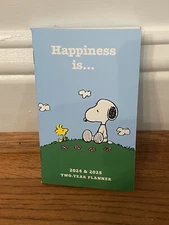 Blue Sky 2024 2025 Calendar Planner Monthly New Year Fashion Pocket Peanuts Snoo